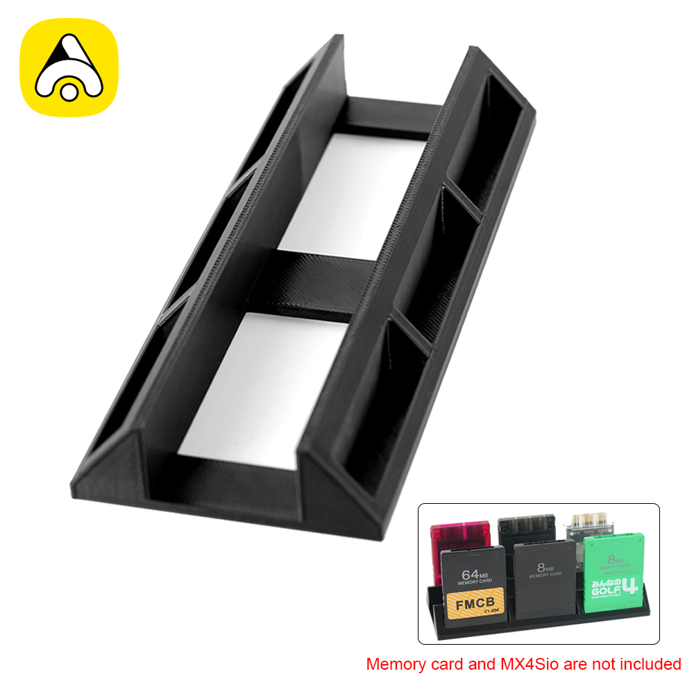 Gaming Accessories Mobile - Apexneer 3D プリント冷却スタンド PS2 スリムゲームコンソール用ブラケット オープンフレームデザインアクセサリー