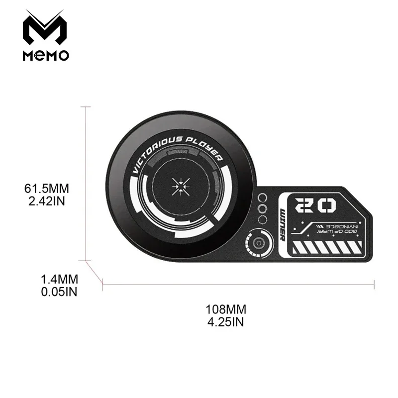 Gaming Accessories Mobile - MEMO 携帯電話冷却プレート磁気超電導均一クーラーステッカーヒートシンクファンラジエーター用冷却面積を増やす