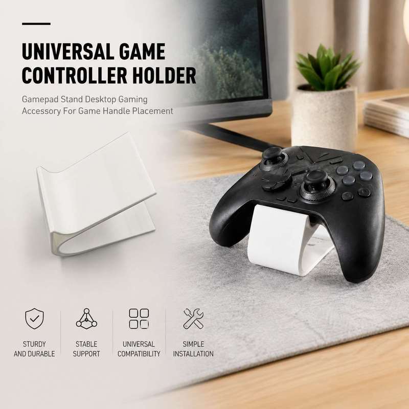 Gaming Accessories Holder - ユニバーサルゲームコントローラーホルダー ゲームパッドスタンド デスクトップゲーミングアクセサリー ゲームハンドル設置用
