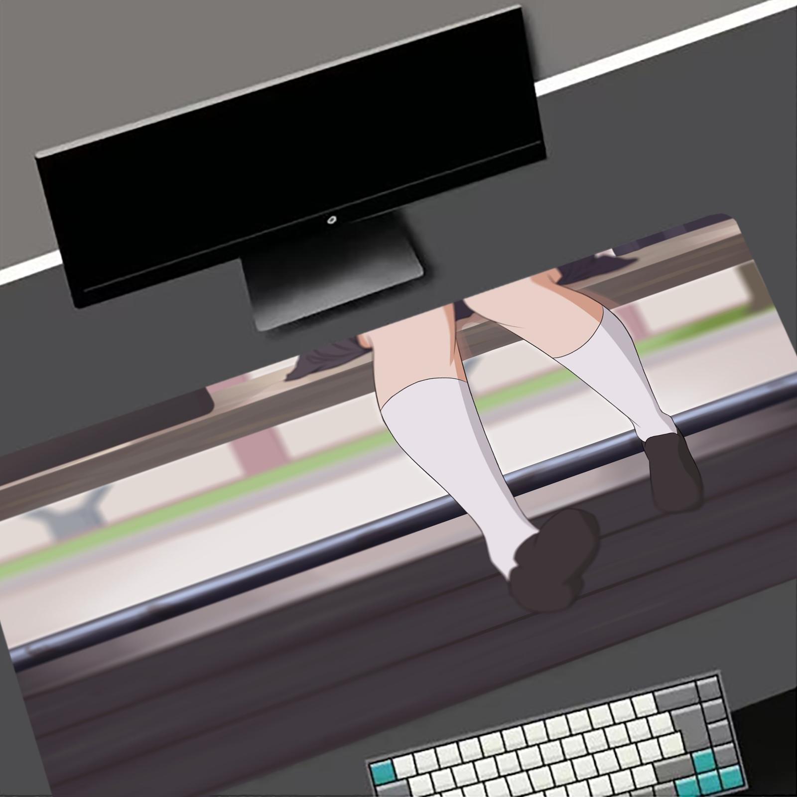 Gaming Accessories Market - Tamako Market 新しいコンピュータホームマウスパッド XXL デスクマット天然ゴムオフィス滑り止めゲームアクセサリーパッド