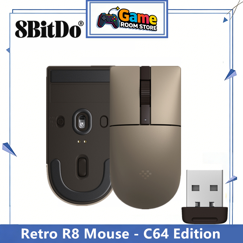 Gaming Accessories Retro - 8BitDo Retro R8 マウス - C64