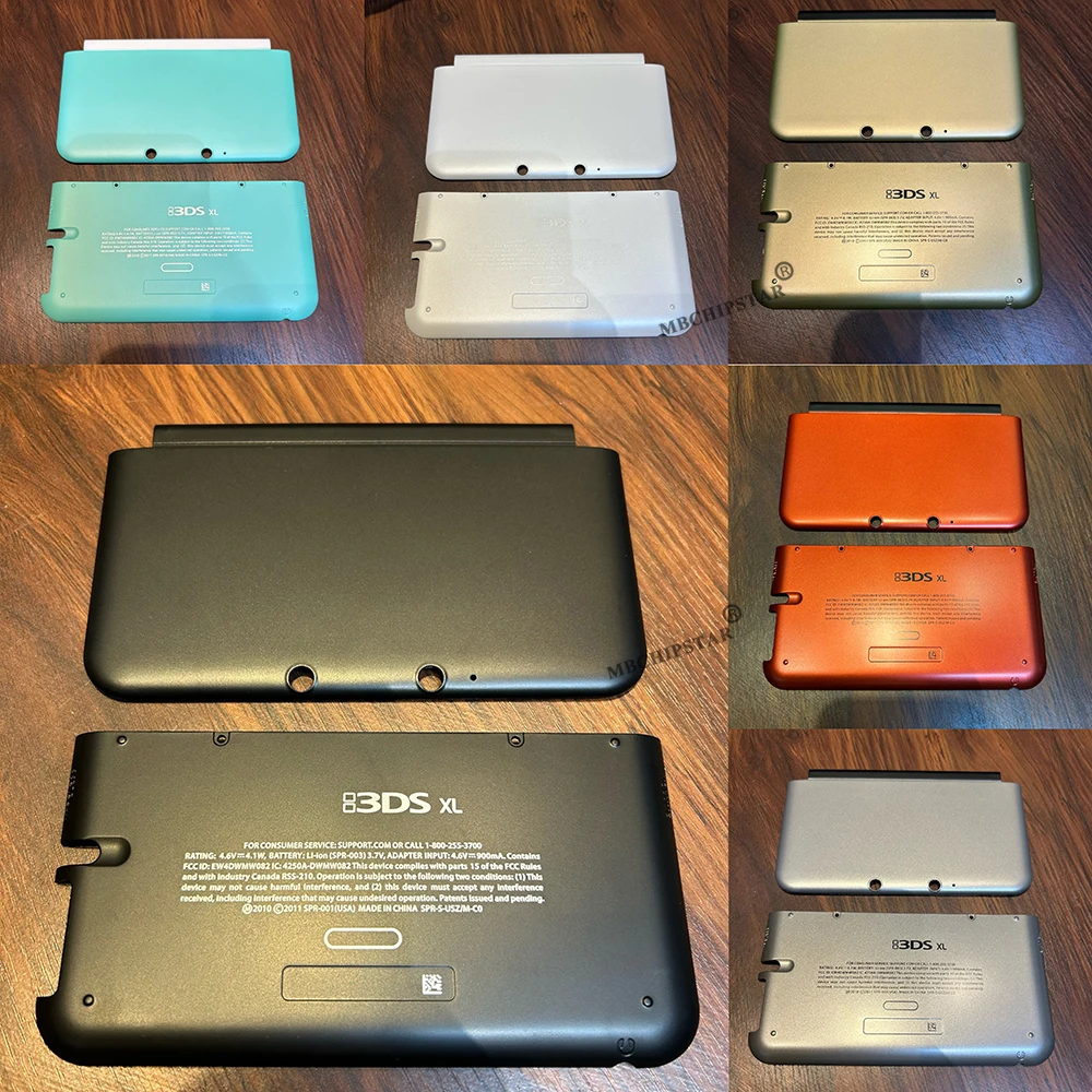 Gaming Accessories Gamestop - 高品質3DS XL LL用ゲームアクセサリー、上部・下部カバー、ゲーム機ケース、3DS XL LL用フロント・バックフェイスプレートハウジングシェル