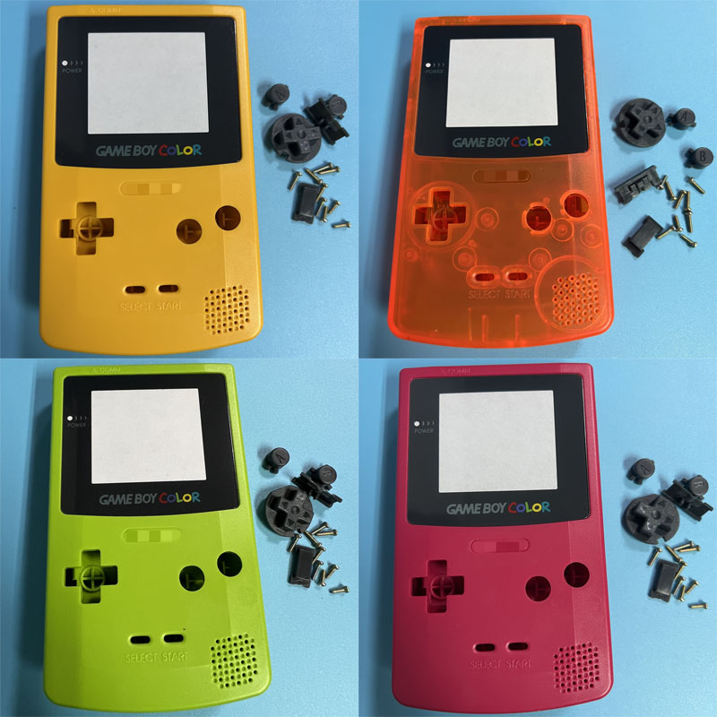 Gaming Accessories Retro - ゲームボーイカラーシェル Gbc 交換用シェル 限定版 発光ゲーム周辺機器 レトロゲーム機用アクセサリー