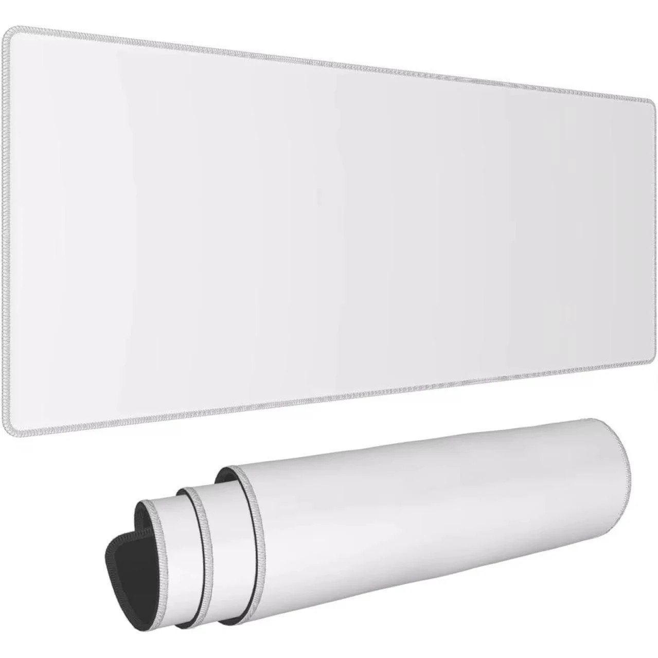 Gaming Accessories White - ホワイト大型マウスパッドカーペットシンプルマット900x400 PCゲーマーゲームクッションデスクマットXXLビッグコンピュータテーブルアクセサリーマウスパッド