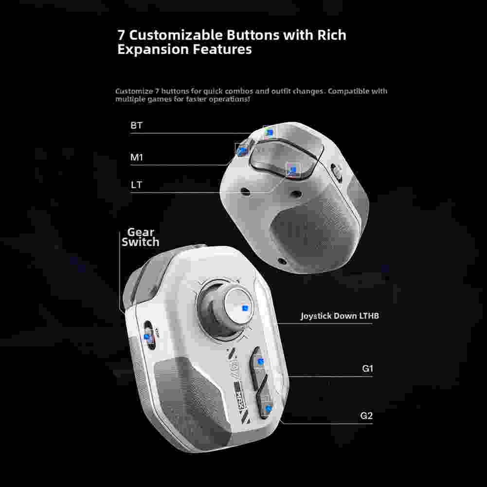 MB07モバイルフォンゲーム用ジョイスティック、RGBカスタ - Gaming Accessories Mobile のレビューと価格
