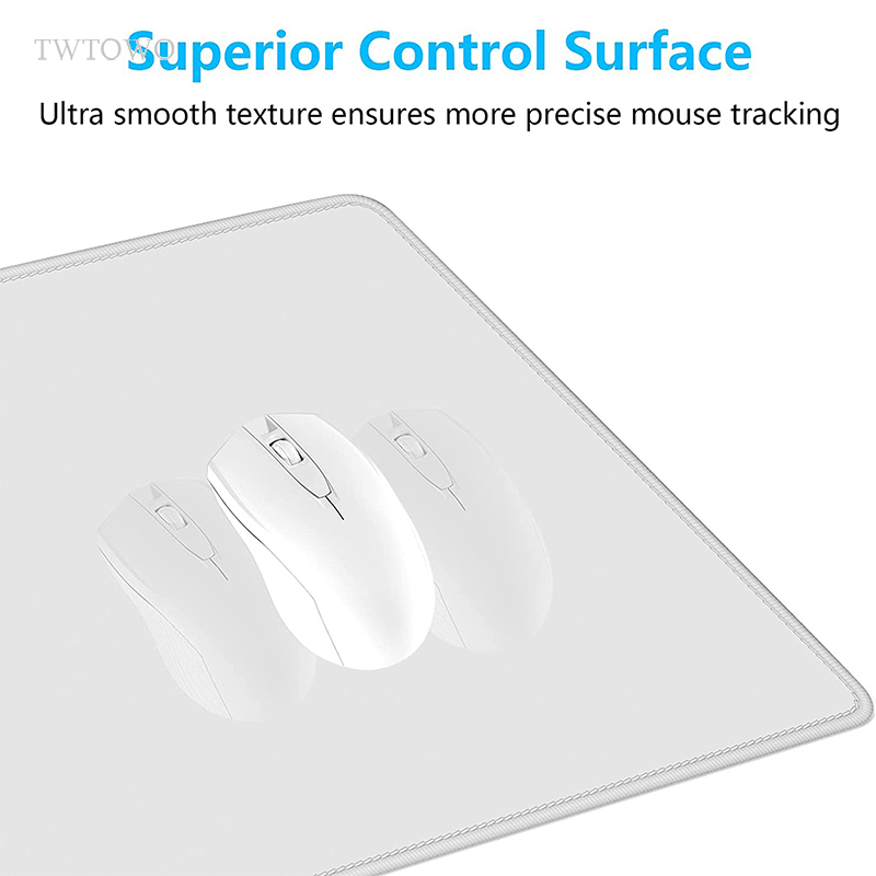ゲーム用マウスパッド,xl,rhd,白い滑り止め,厚さxxl - Gaming Accessories White のレビューと価格