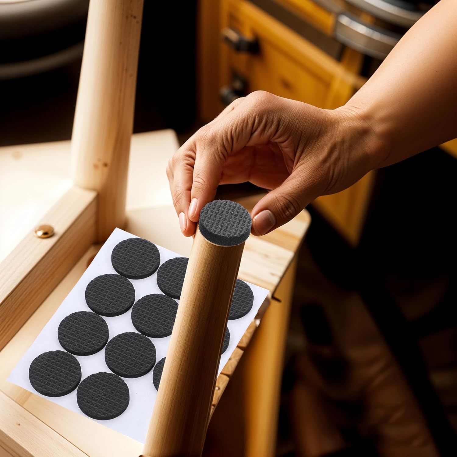 滑り止め自己粘着EVA家具コーナープロテクターパッド、テーブ - Desk Corner Mat のレビューと価格