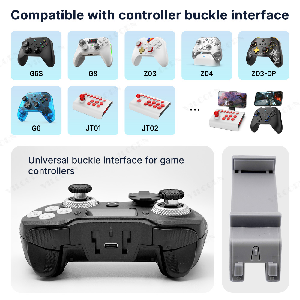 ゲームコントローラー電話ホルダー G6 G6S G8 Z03 - Gaming Accessories Mobile のレビューと価格