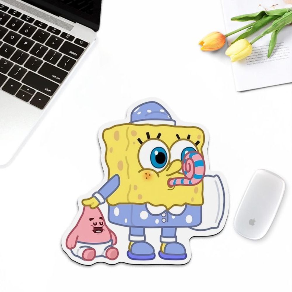 かわいいスポンジボブの形をしたマウスパッド – ノートパソコ - Gaming Accessories Girly のレビューと価格