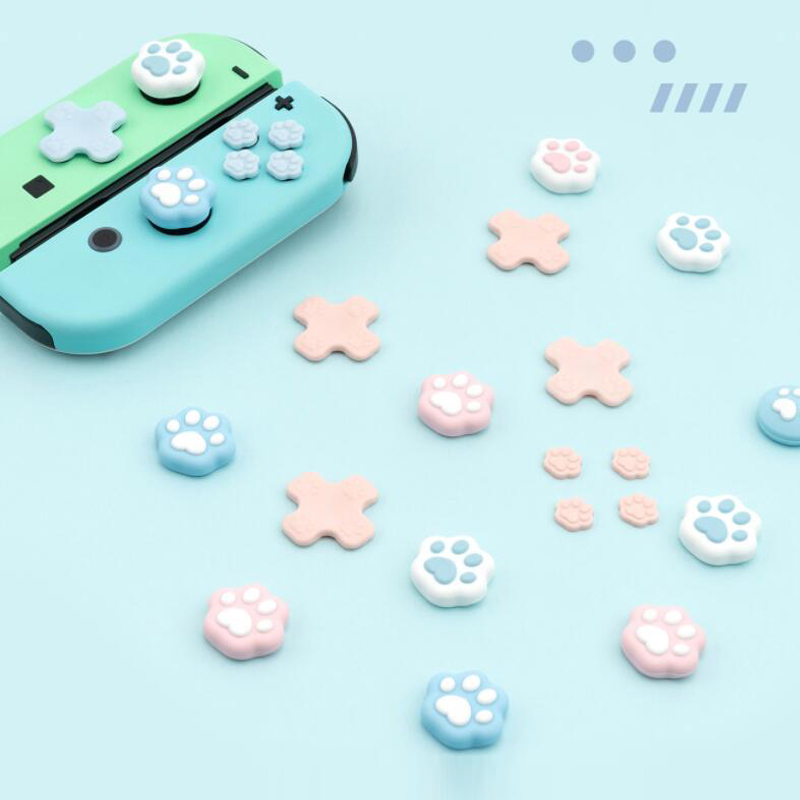 D-パッド十字方向ボタン ABXY キーステッカージョイステ - Gaming Accessories Girly のレビューと価格