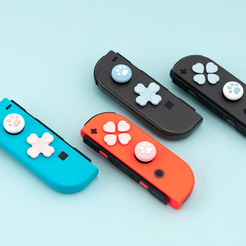 D-パッド十字方向ボタン ABXY キーステッカージョイステ - Gaming Accessories Girly のレビューと価格