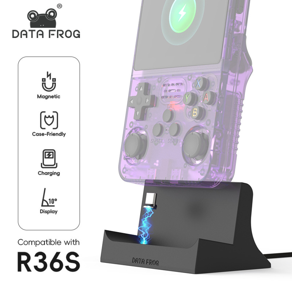R36Sゲーミングコンソール用マグネティック充電ベース、Ty - Gaming Accessories Retro のレビューと価格