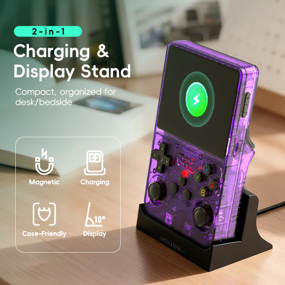 R36Sゲーミングコンソール用マグネティック充電ベース、Ty - Gaming Accessories Retro のレビューと価格