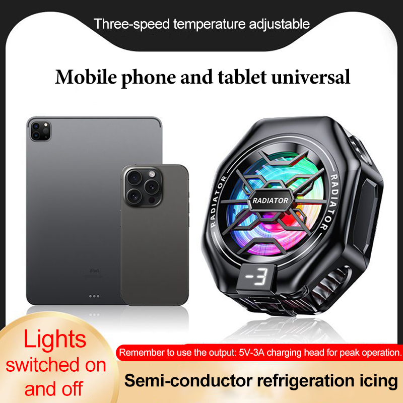 ブラックシャーククーラー携帯電話用冷却ファンモバイルクーラー - Gaming Accessories Mobile のレビューと価格