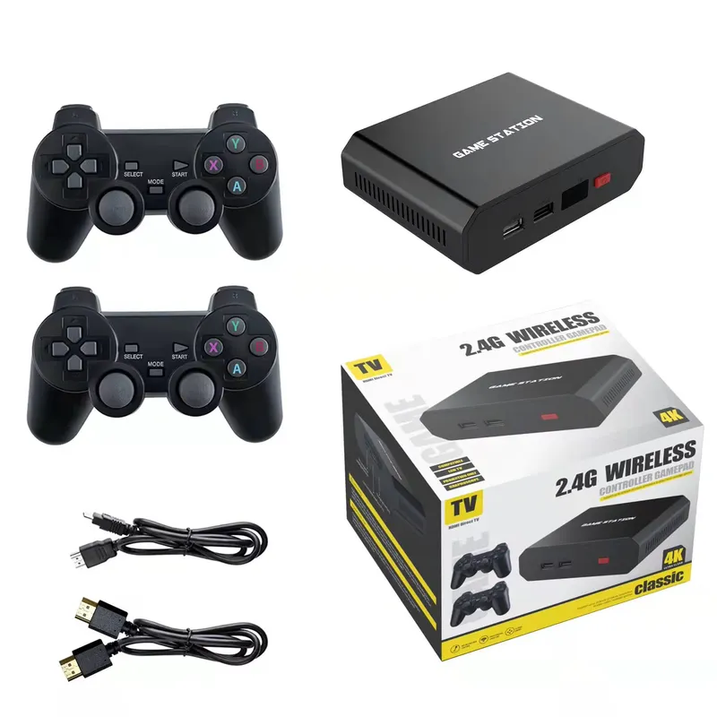 M8plus HDビデオゲームコンソールボックス 2.4Gデ - Gaming Accessories Controller のレビューと価格