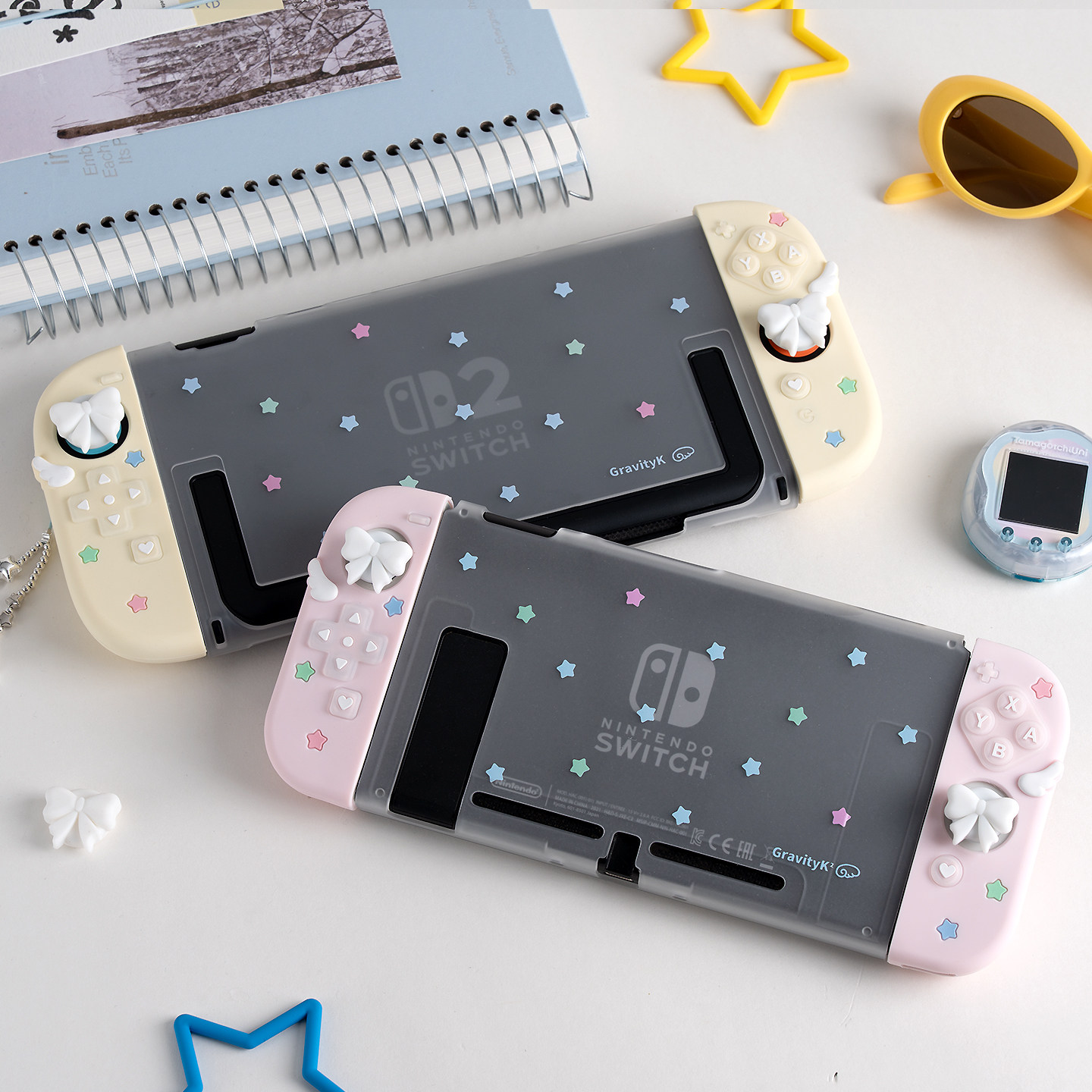 オリジナル保護ケーススイッチ 2 Oled Ns スターボウ - Gaming Accessories Controller のレビューと価格