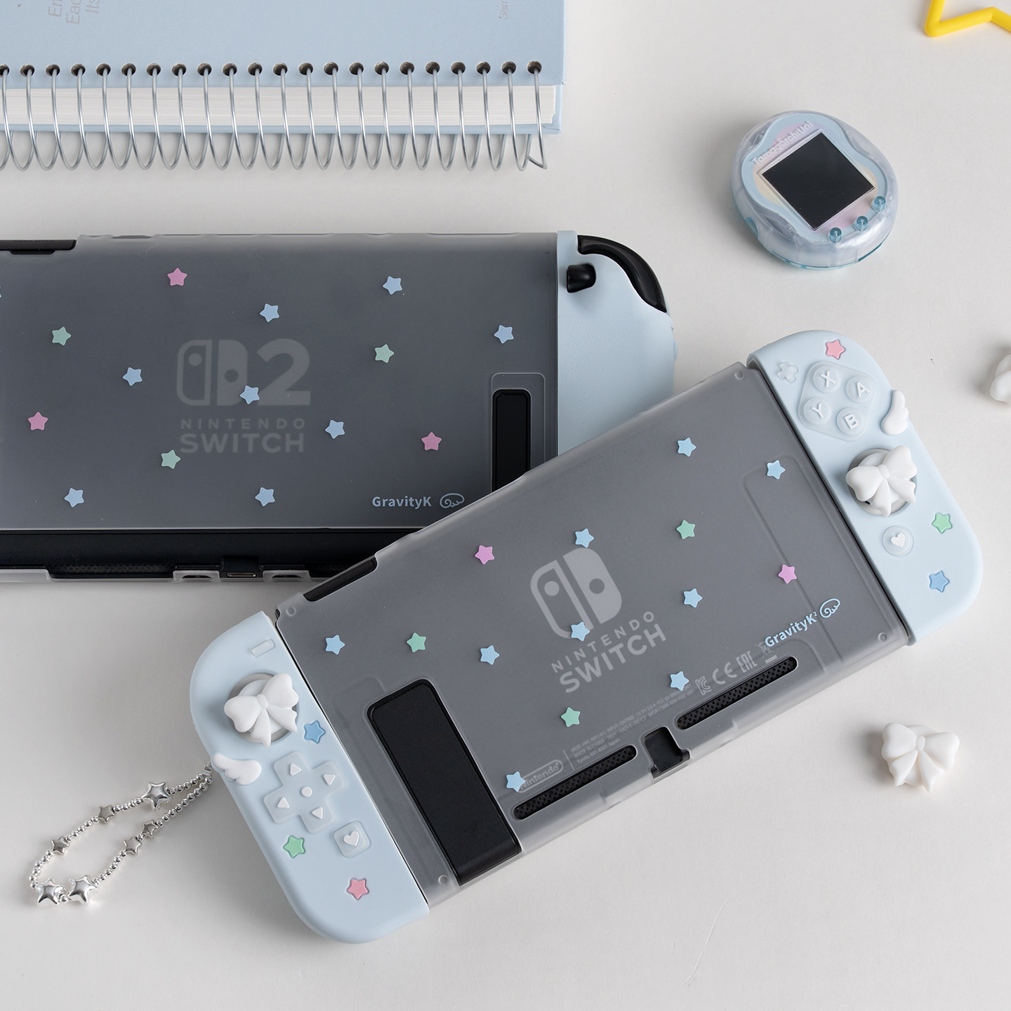 オリジナル保護ケーススイッチ 2 Oled Ns スターボウ - Gaming Accessories Controller のレビューと価格