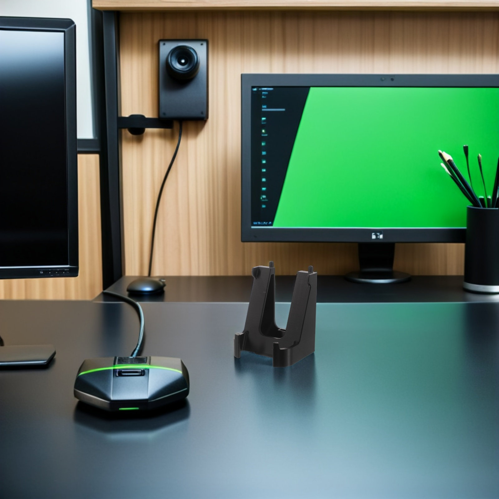 30mmデスクペグボード用マウスホルダー、工具不要で取り付け - Gaming Accessories Holder のレビューと価格