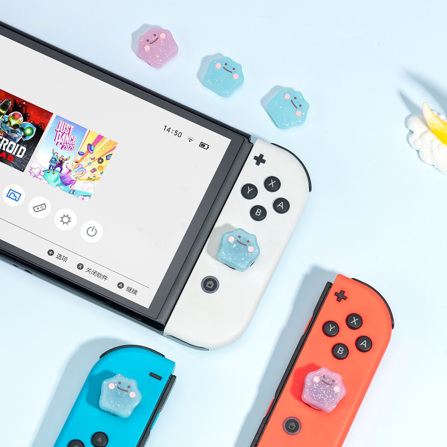 シリコンゴム製サムスティックグリップキャップ ジョイスティッ - Gaming Accessories Girly のレビューと価格