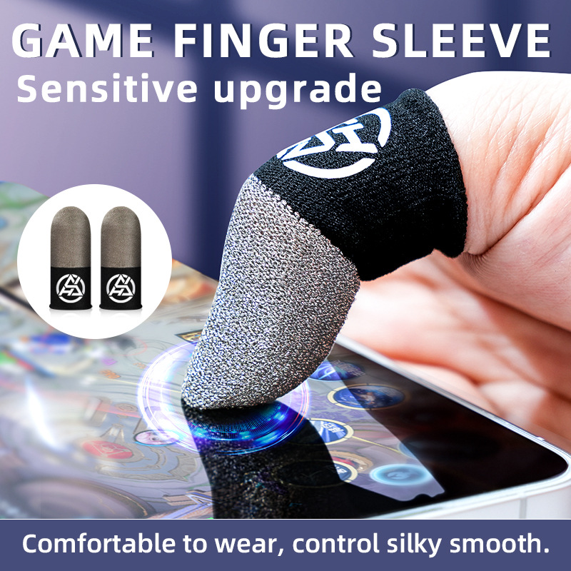 5 ペアゲームフィンガースリーブゲーム用汗防止タッチスクリー - Gaming Accessories Mobile のレビューと価格