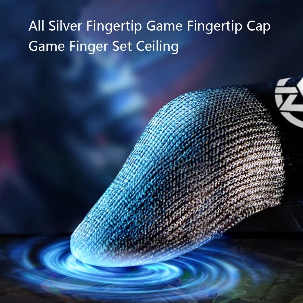 5 ペアゲームフィンガースリーブゲーム用汗防止タッチスクリー - Gaming Accessories Mobile のレビューと価格