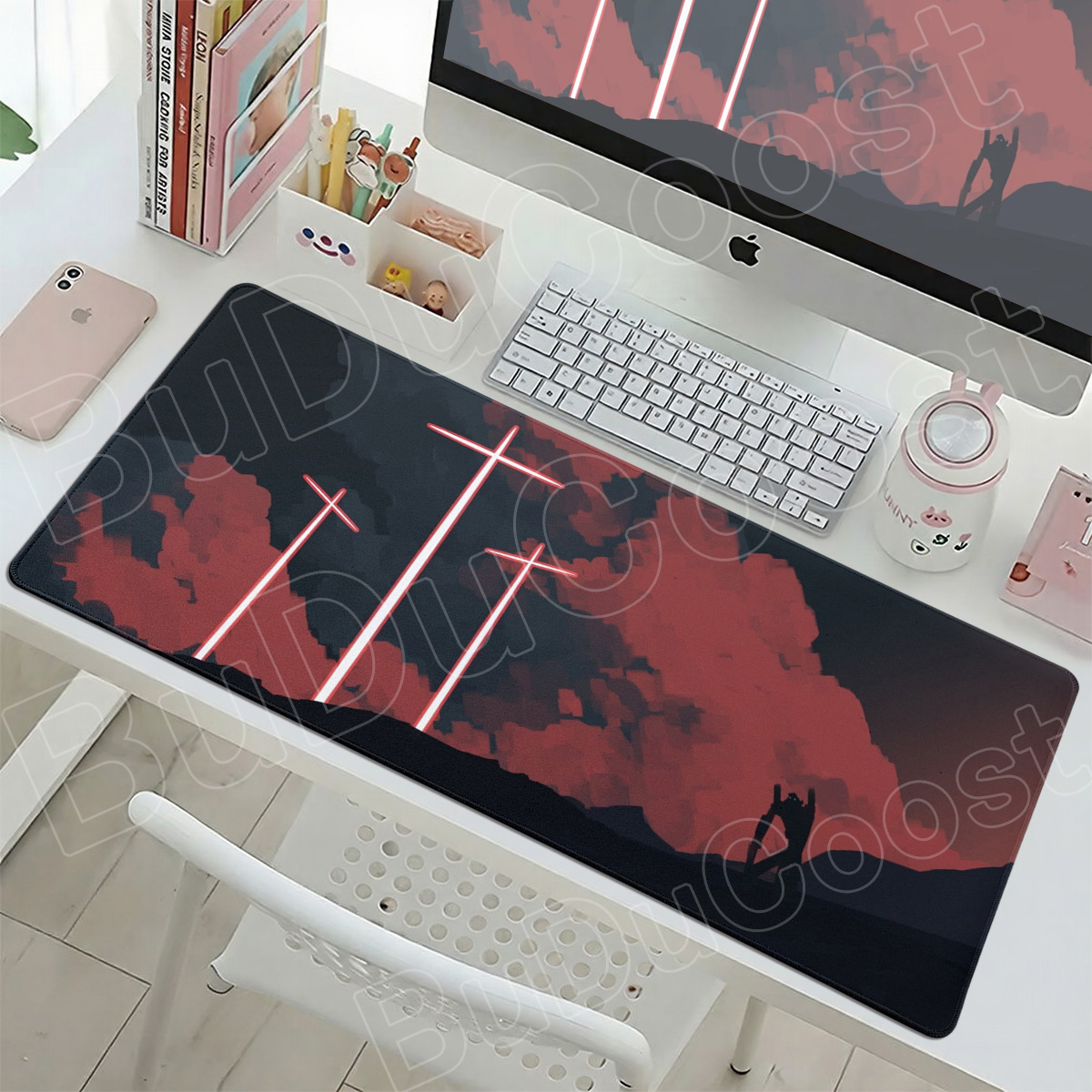 かわいいアニメガール綾波レイマウスパッドロックエッジ HD  - Gaming Accessories Girly のレビューと価格