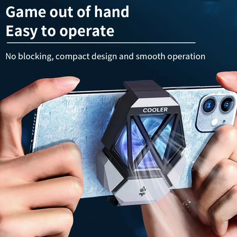 DY08 携帯電話冷却ファンラジエーター IOS Andro - Gaming Accessories Mobile のレビューと価格