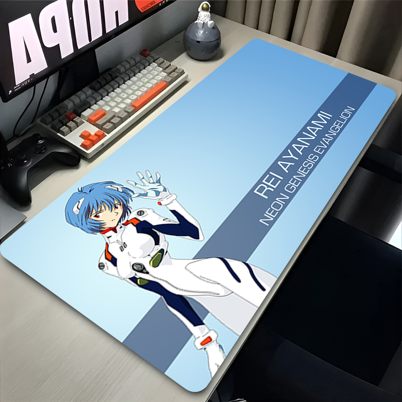 マウスパッド XXL 大型かわいいアニメガール綾波レイマウス - Gaming Accessories Girly のレビューと価格