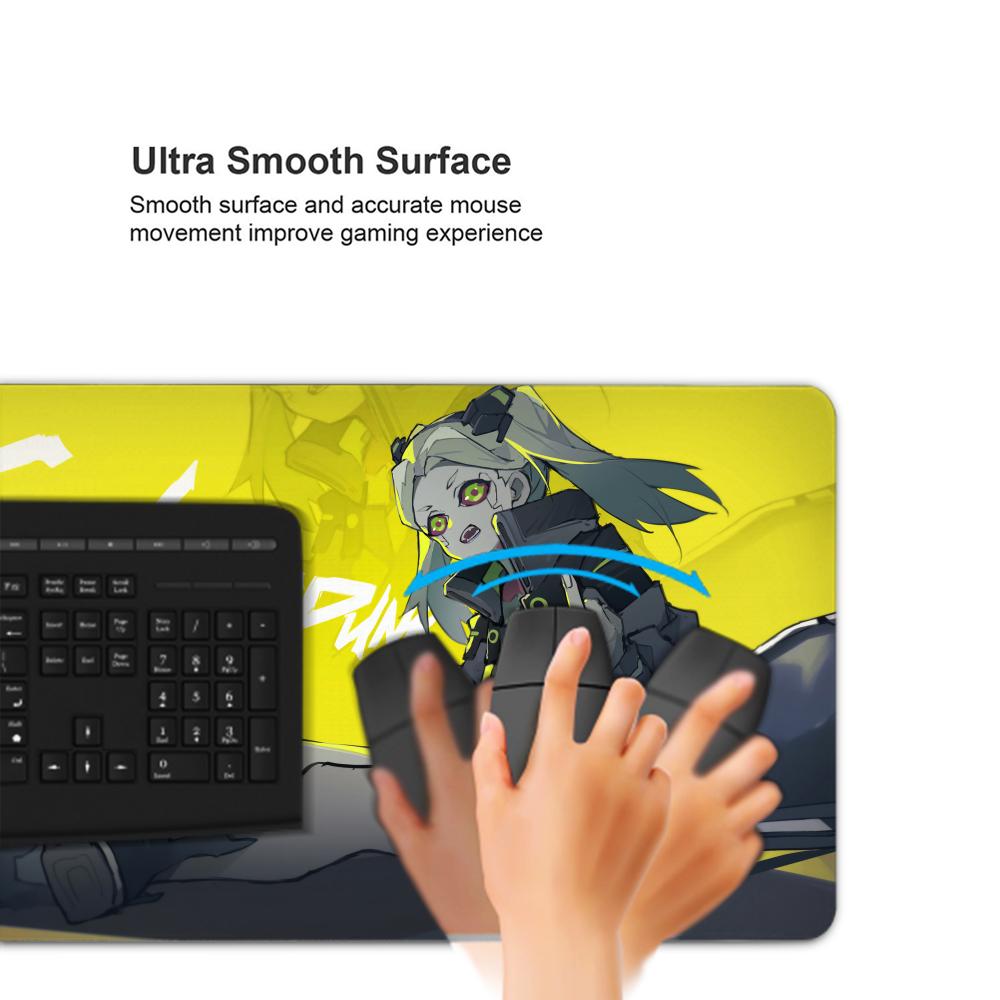 HD 印刷新しい壁紙 C_cyberpunk E_edger - Desk Corner Mat のレビューと価格