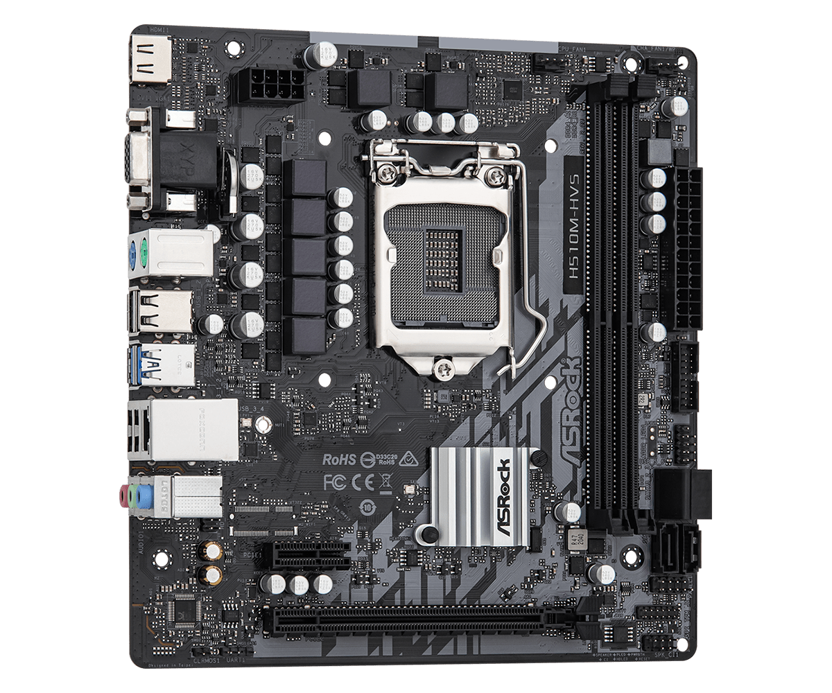ASROCK H510M-HVS R2.0 H510 マザー - Intel Cpu Core I5 のレビューと価格