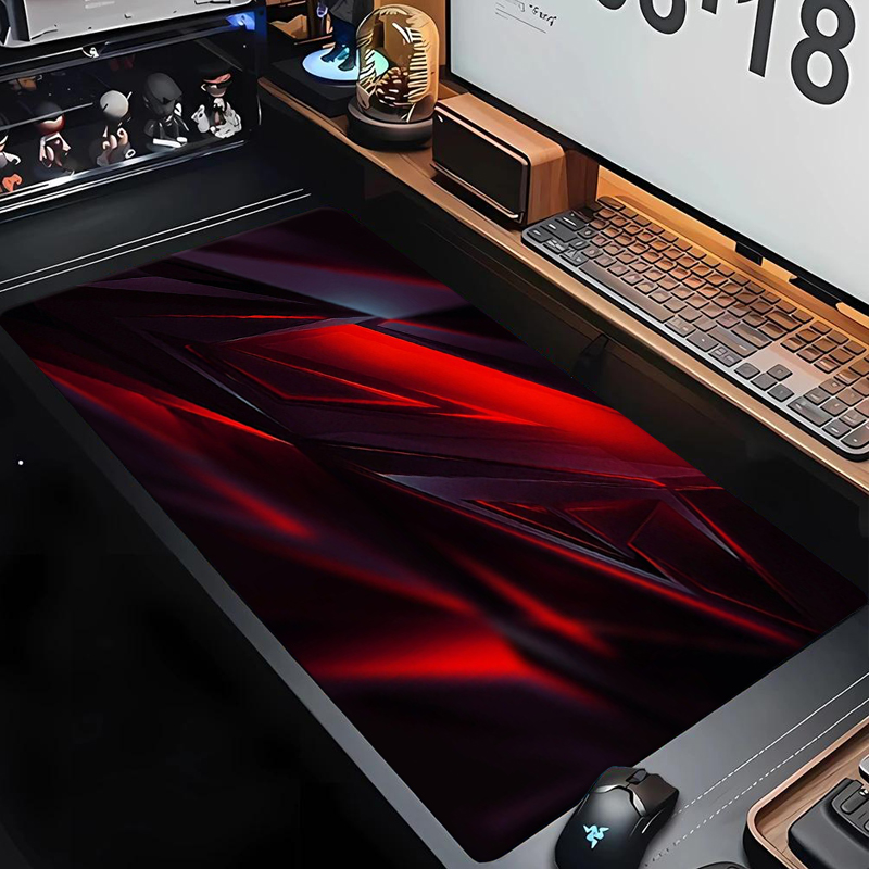 マウスカーペット マウスパッド ゲーマー 3D エッジ コー - Desk Corner Mat のレビューと価格