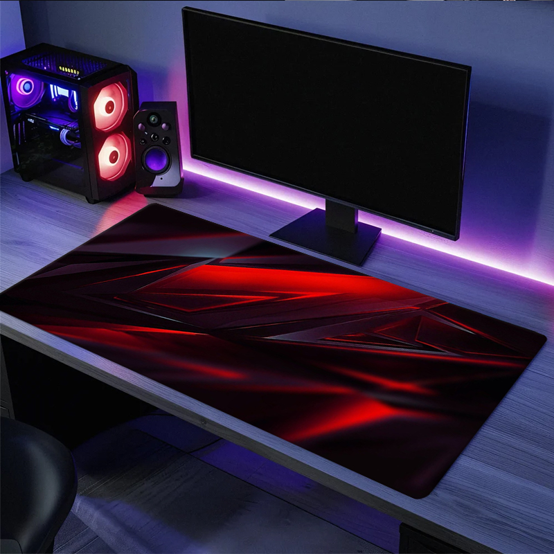 マウスカーペット マウスパッド ゲーマー 3D エッジ コー - Desk Corner Mat のレビューと価格