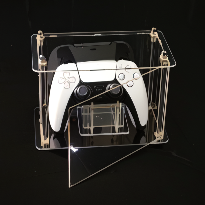 アクリルボックスゲームコントローラー収納ディスプレイスタンド - Gaming Accessories Holder のレビューと価格