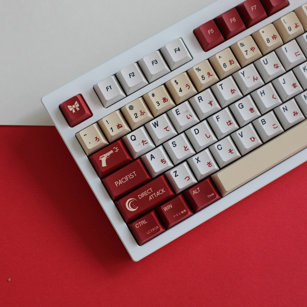 Lycoris Recoil アニメ PBT キーキャップ  - Gaming Accessories White のレビューと価格