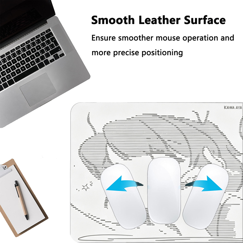 1 個革製マウスパッドアニメエンジェルガール Y2k かわい - Gaming Accessories Women のレビューと価格