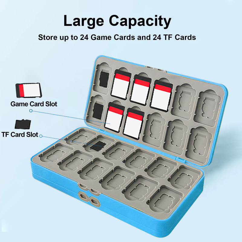 Switch1/2 Lite/OLED用のゲームカード収納ボ - Gaming Accessories Holder のレビューと価格